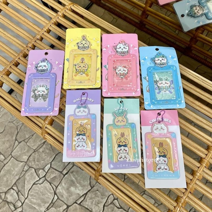 

JH8 Id Card Case PC Photocard Tempat Foto Kartu Card Holder Name Gantungan Premium Quality Karakter Kartun Anime Chiikawa Hachiware Lucu Unik Kado Gift Hadiah