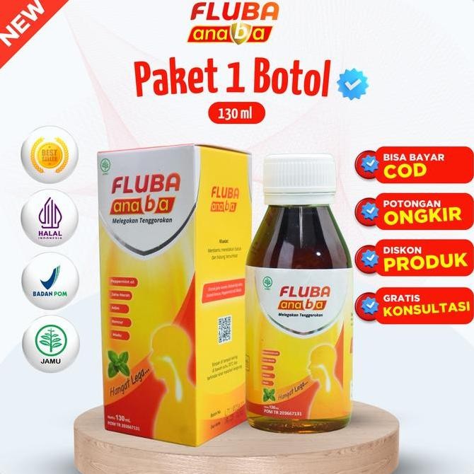 

1 Botol Madu Fluba Anaba - Membantu Meredakan Flu Dan Batuk Honey Syrup Herbal Honey Sirup