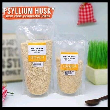 

Terlaris Club Sehat Organic Psyllium Husk 250Gr - Membantu Mengurangi Sembelit & Meningkatkan Kesehatan Usus - Cocok untuk Ibu Food Ragi Best Seller
