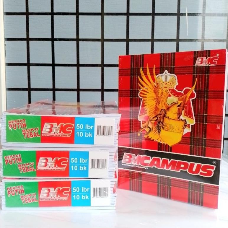 

JH8 Buku Tulis Campus Boxy BMC 36 & 50 Lembar ( Pak 10 Buku ) [ Original ]