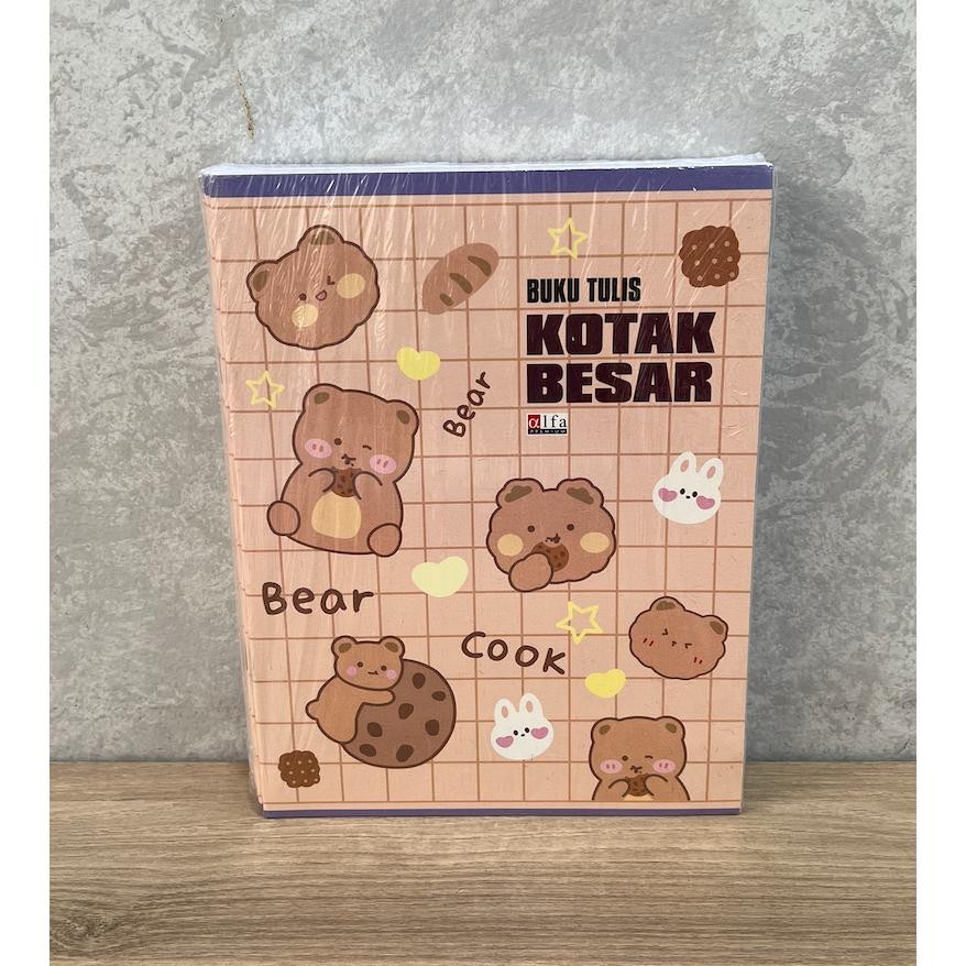 

JH8 Buku Kotak Besar Alfa 38 Lembar