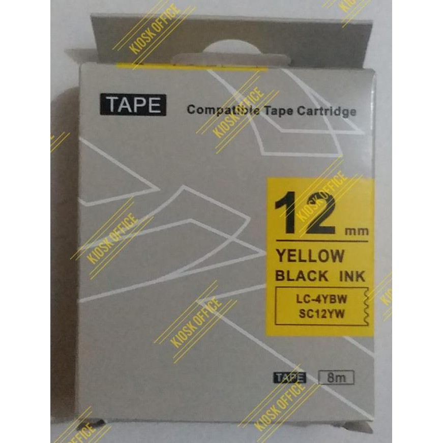 

Pita Label Tape Printer Epson Lw Series & Kingjim 12Mm Kualitas Terbaik Harga Termurah