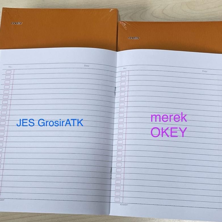 

JH8 Buku Tulis Sidu Sampul Coklat Kraft isi 40, 60 lembar (Buku Pendek)