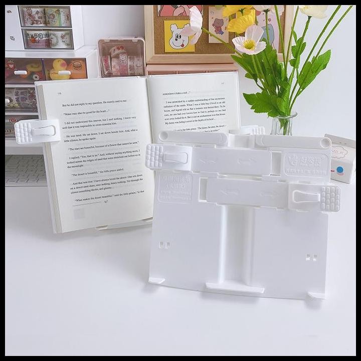 

Terlaris Book Stand Reading Holder Penyangga Buku Majalah Ipad Berdiri Utk Anak Good Quality