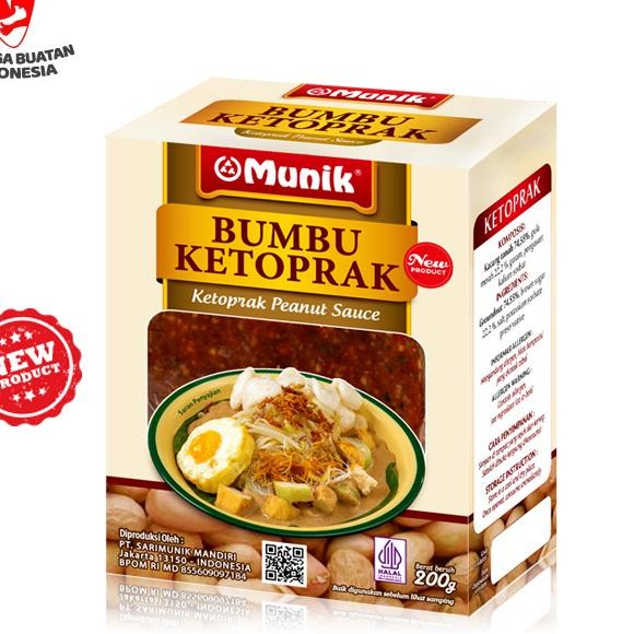 

Munik Bumbu Ketoprak 200Gr Rasa Autentik Praktis