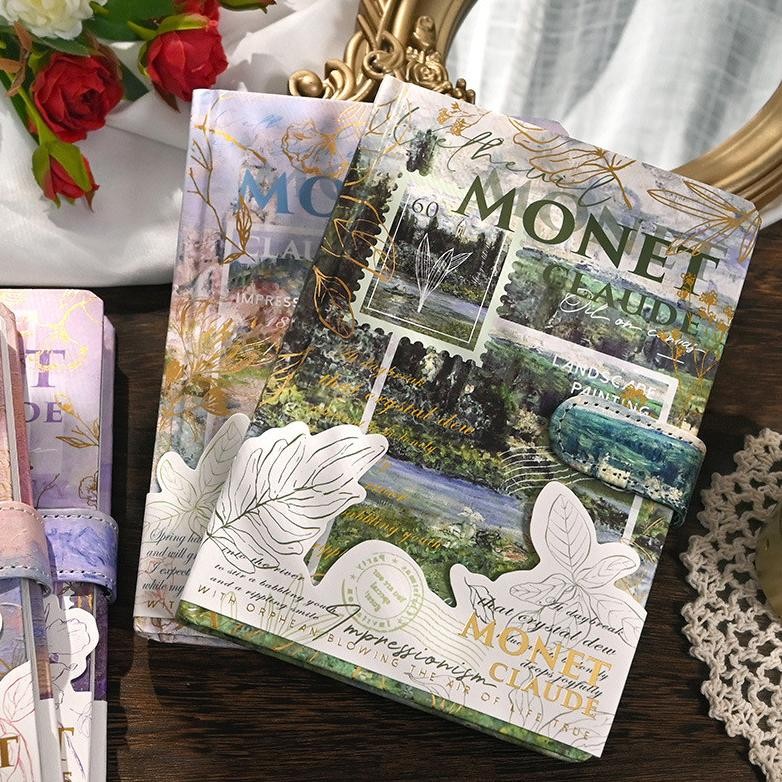 

JH8 Allinhome Notebook Gesper Magnetic / Full Color Buku Diary / Buku Catatan Untuk Penutup Lukisan Cat Minyak / Buku Book Nature Pemandangan Korea Vintage Lucu Notebook