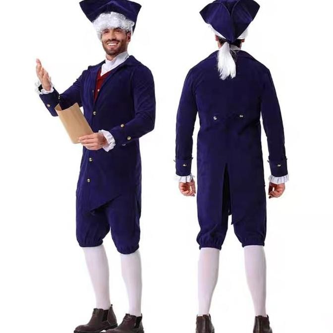 EUROPEAN ENGLAND MAN WILLIAM SHAKESPEARE HALLOWEEN COSTUME PRIA MAN COSTUME HALLOWEEN  PRIA DEWASA E