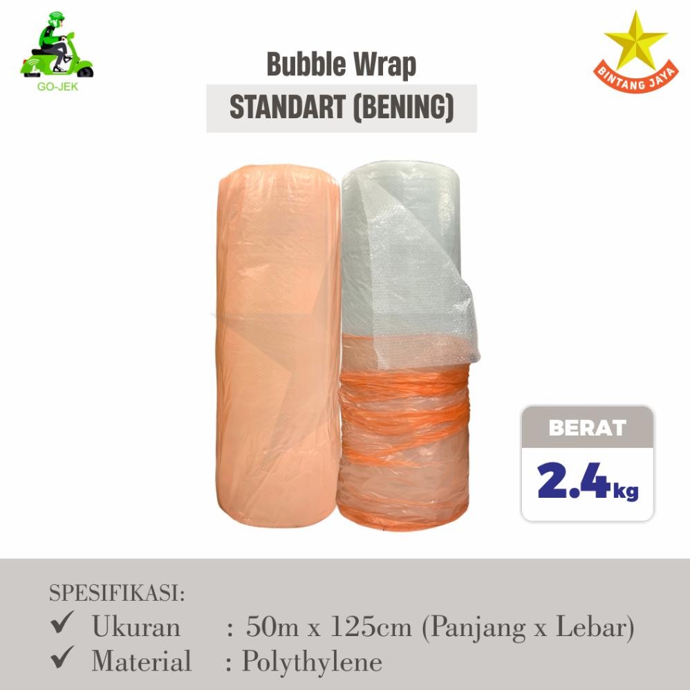 

Termurah Termurah Bubble Wrap Jogja Jateng/Plastik/Gelembung/Premiumtebal/Freeongkir/Grosir/50 M X 125 Cm Uk-12