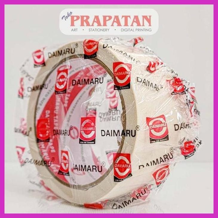 

( SEKOLAH / LUKIS ) SALE LAKBAN KERTAS DAIMARU / MASKING TAPE 48MM (2 INCH) (SENI / MENGGAMBAR / ART / KERAJINAN ) GOOD QUALITY