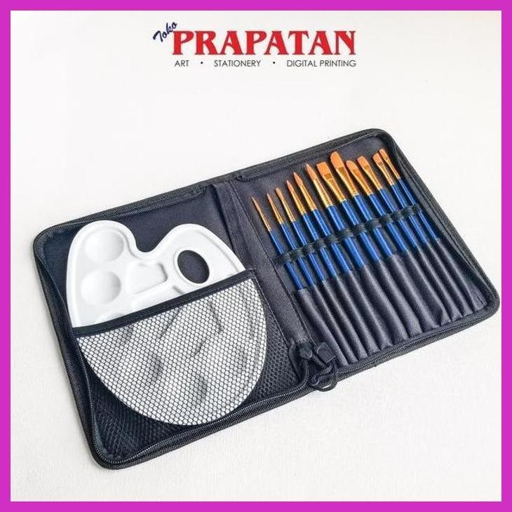 

( SEKOLAH / LUKIS ) DISCOUNT JOYKO ART BRUSH SET (SET ALAT LUKIS) BRS-7 (SENI / MENGGAMBAR / ART / KERAJINAN ) GOOD QUALITY