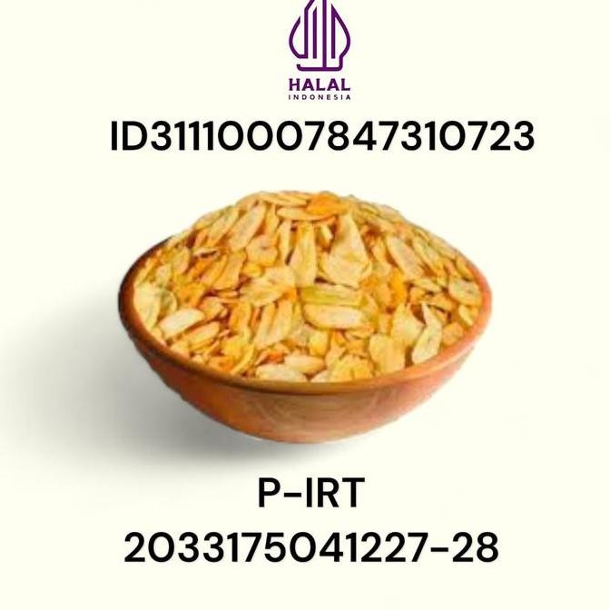 

Bawang Putih Goreng 1 Kg