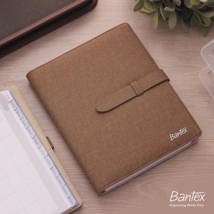 

Buku Agenda Planner Cover Kulit Brown Leather Diary Bantex - 7492 03