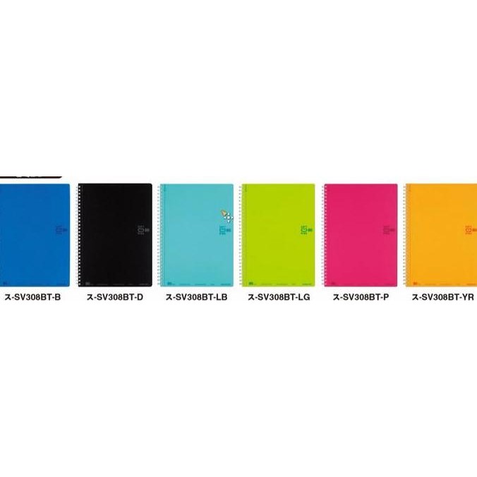 

Kokuyo Soft Ring Notebook B5 6Mm Ruled W/Dot-Lines 36Lines - 80Sheets