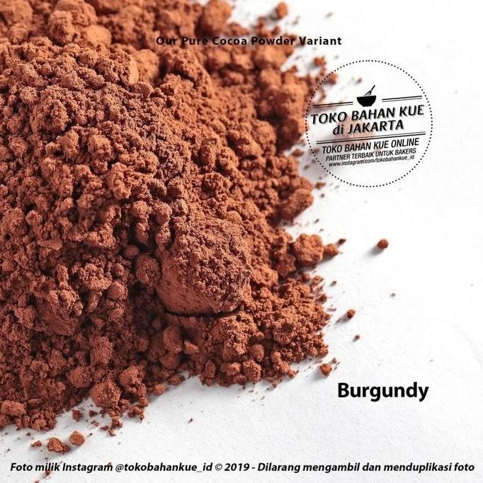 

Cokelat Bubuk Tulip Burgundy Pure Light Cocoa Powder Coklat Tulip 1 Kg