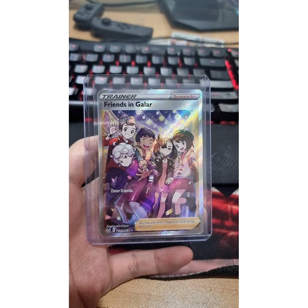 Friends in Galar - TG23/TG30 - Ultra Rare Sword & Shield: Silver Tempe Rare Original