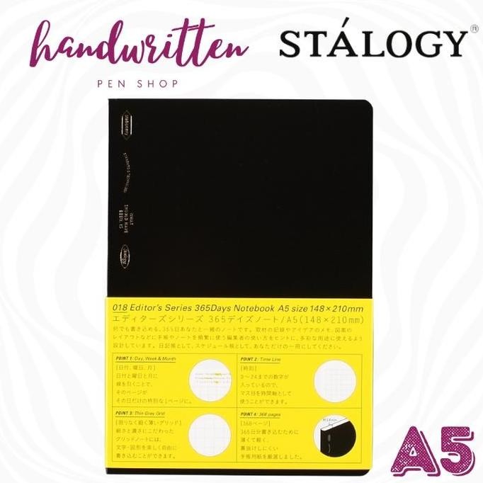 

Stalogy 365 Days Fountain Pen Notebook Journal A5