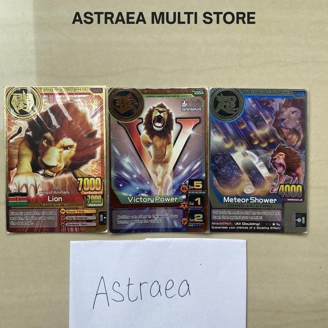 Animal Kaiser Plus Lion Combo Rare Original