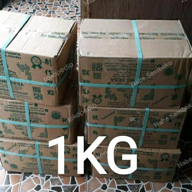 

Tepung Tapioka Cap Orang Desa 1Kg Dus ( 10Bks )