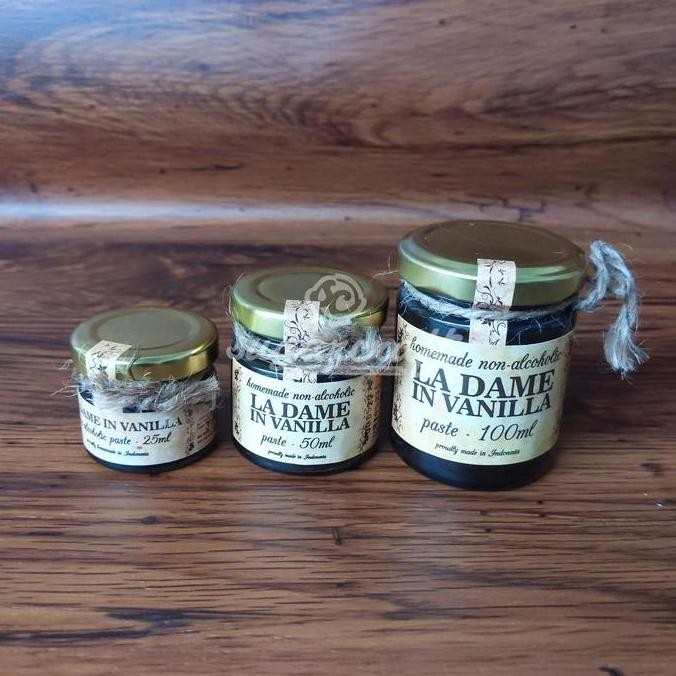 

La Dame In Vanilla Paste, Pilih Varian Ukuran