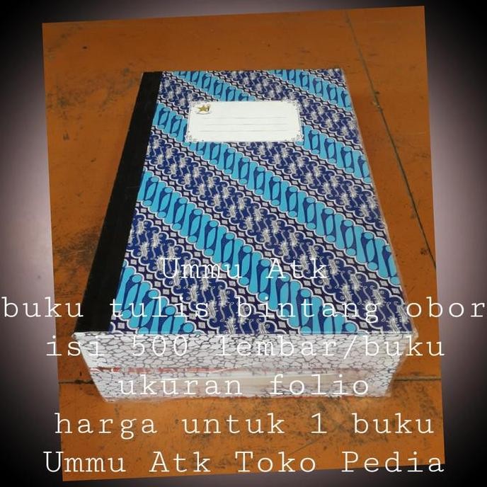 

Buku Besar Ukuran Folio Isi 500 Lembar.