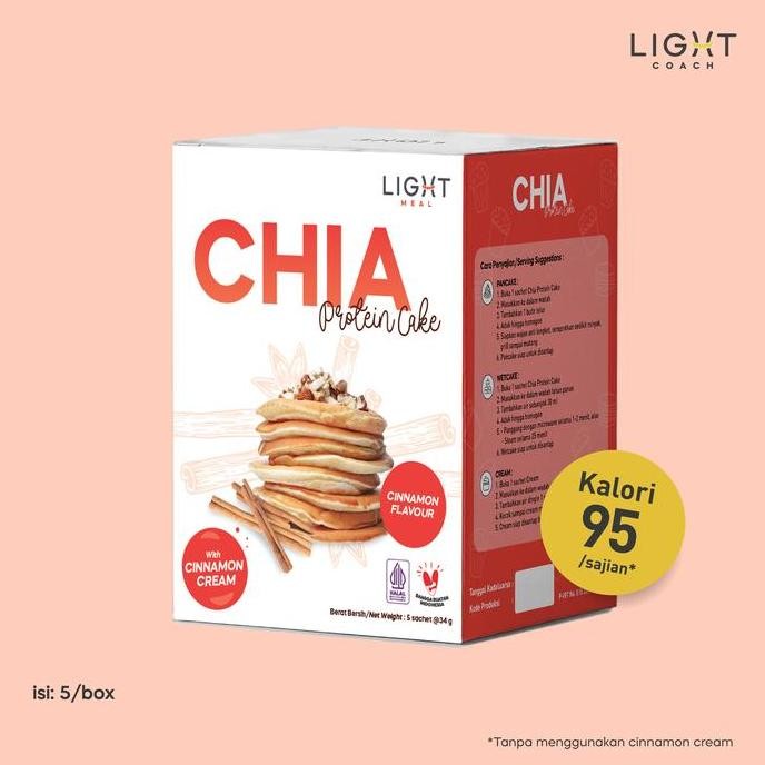

Chia Protein Cake - Cinnamon