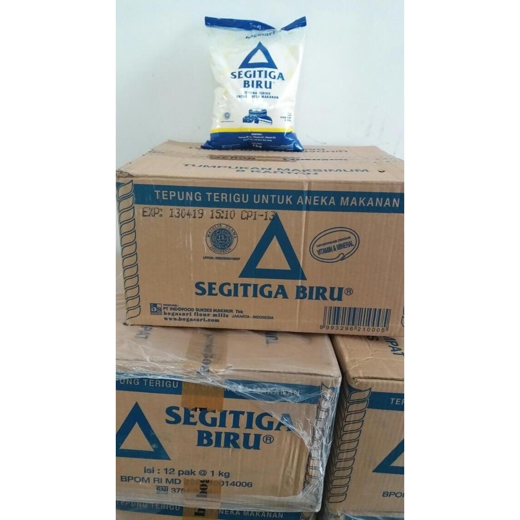 

Segitigabiru 12X1Kg Tepung Terigu Ekonomis