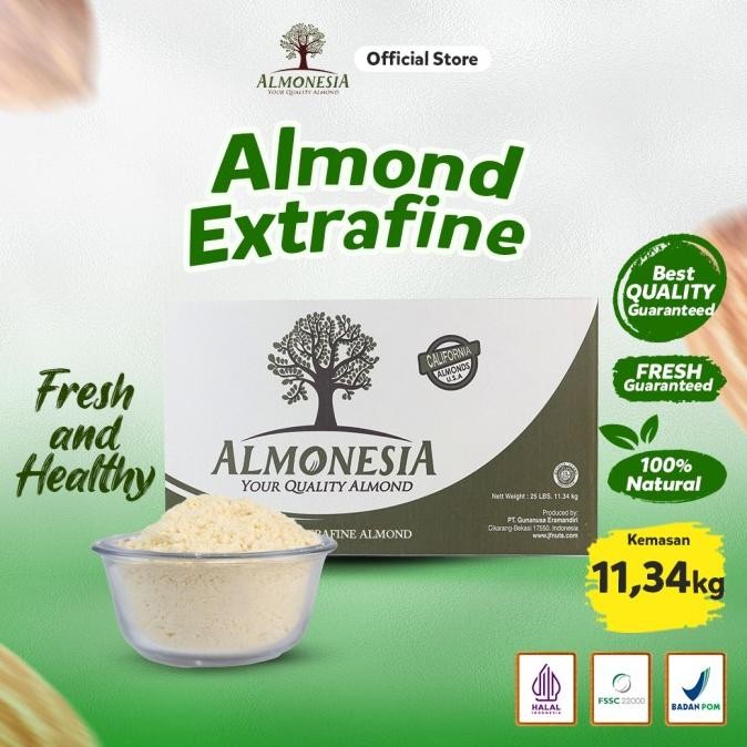 

Almond Extra Fine - Almonesia 11.34 Kg (25 Lbs)