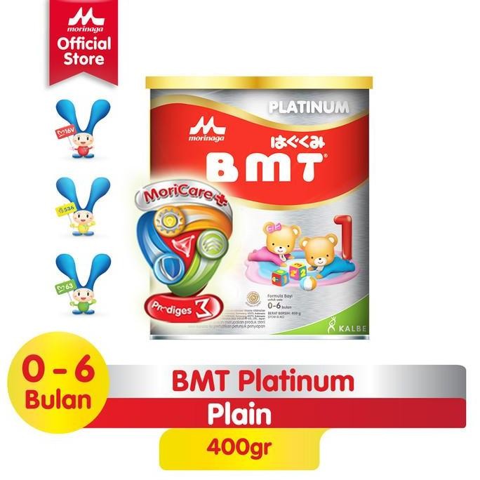 

Morinaga Bmt Platinum Formula Bayi Usia 0-6 Bulan 400G