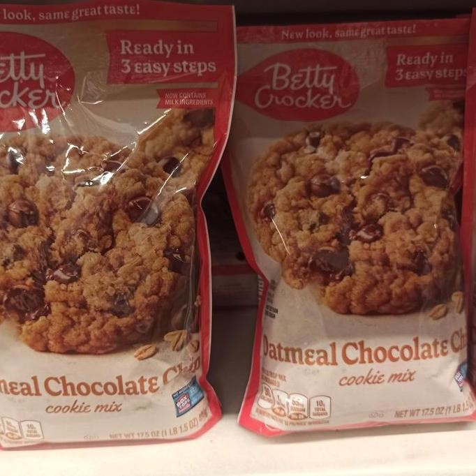 

Betty Crocker Oatmeal Chocolate Chip 496Gr