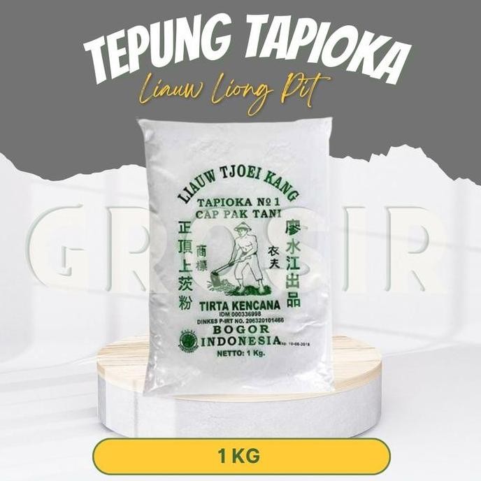

Tepung Instan / Sagu Tani / Tepung Tapioka / Liauw Liong Pit 1 Kg