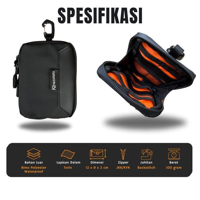 Efs Nezorero - Pouch Wallet Dompet Stnk Koin Dompet Atm Tas Kecil Pinggang Pocket Pria Wanita Tas Ra