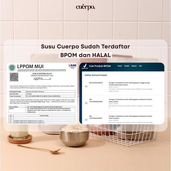 

Cuerpo Susu Tinggi Kalori & Protein 960 Gram Bundling 3 Pouch