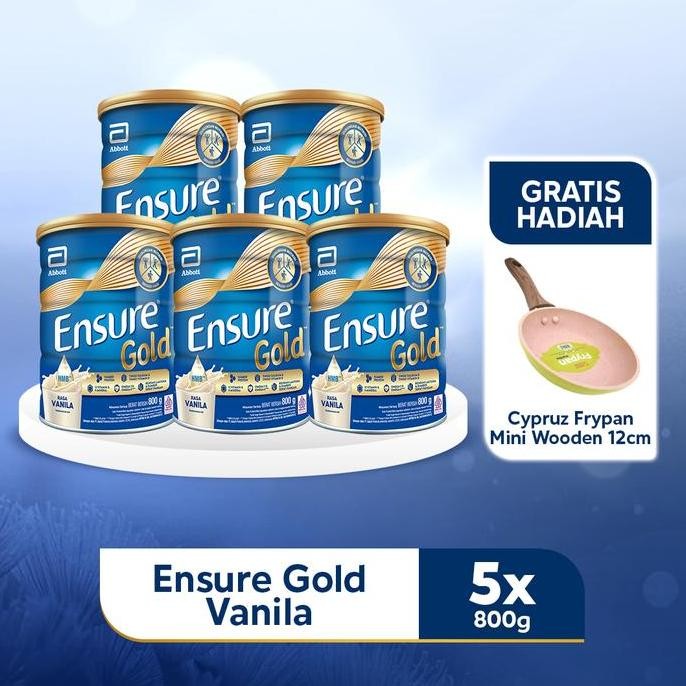 

Ensure Gold Hmb Vanila 5X800G - Nutrisi Dewasa - Free Gift