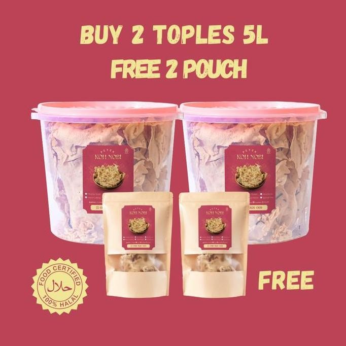 

Buy 2 Get 2 Free Peyek Koh Nobi