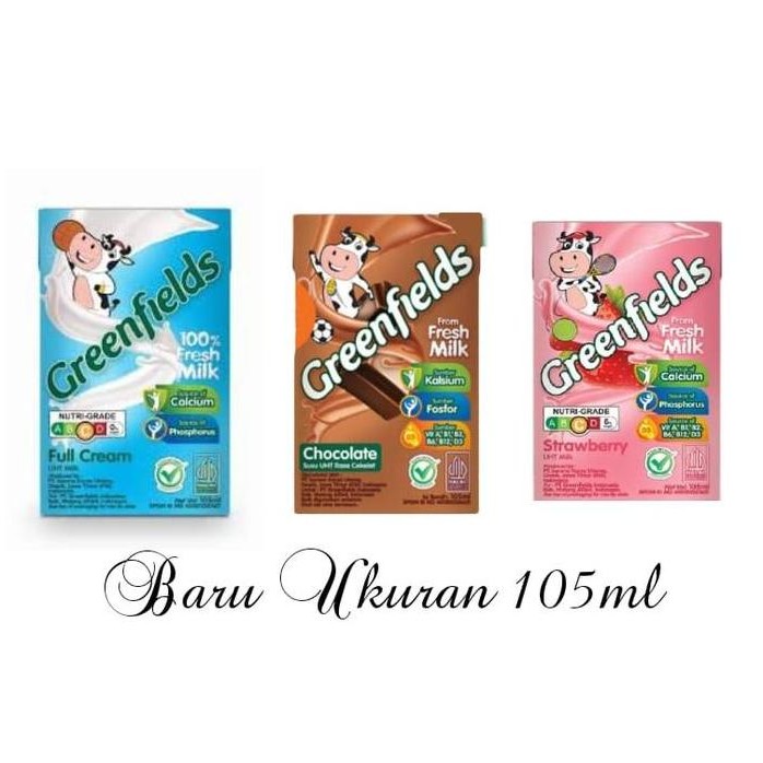 

Susu Greenfields Uht 105Ml Isi 40 Kotak