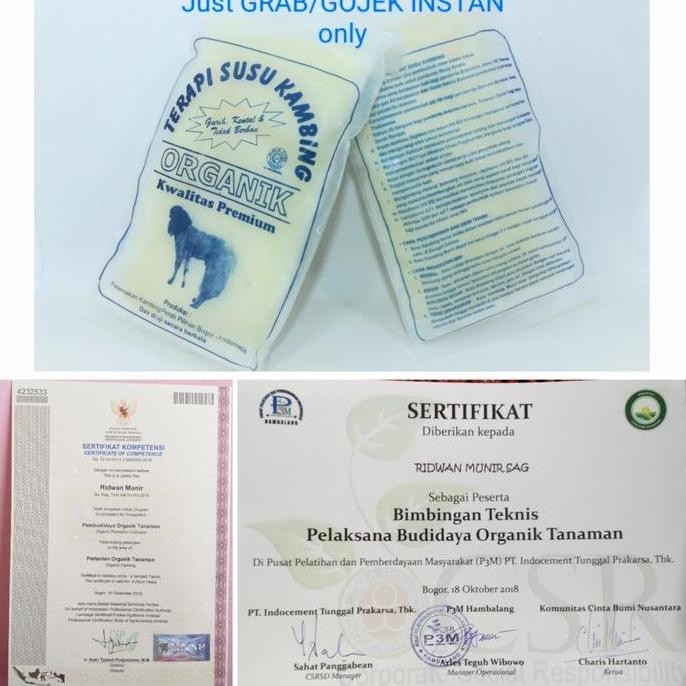 

Susu Kambing Organik Premium (Frozen)