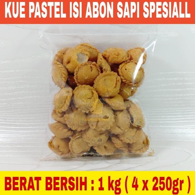 

Pastel / Abon Sapi / Pastel Mini / Cemilan Kering Kiloan 1 Kg