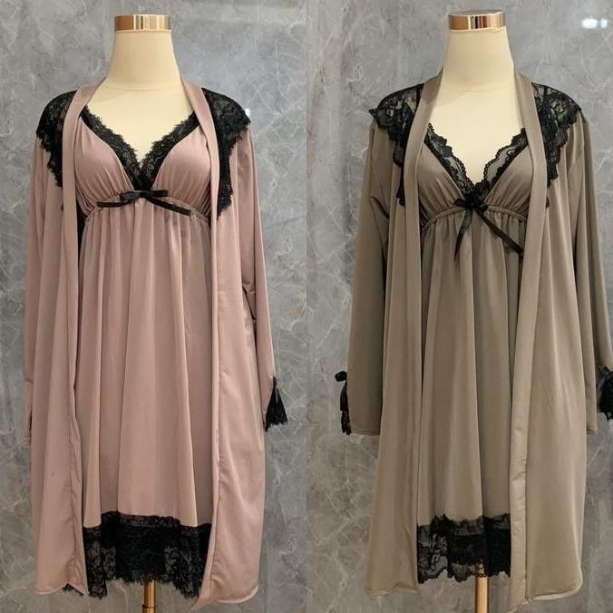 Wildnod - Benita S - 7Xl (Ld 70-160Cm) Nightdress & Kimono