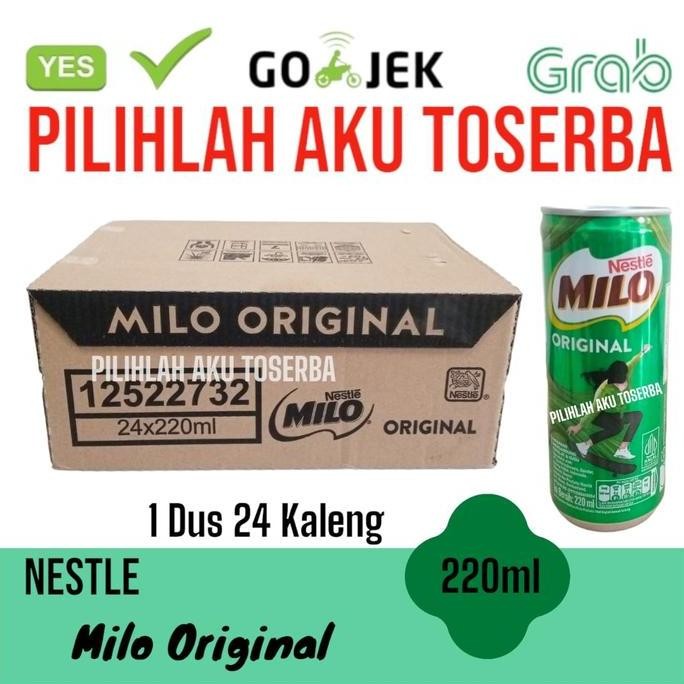 

Nestle Milo Activ-Go Original Kaleng - 240Ml (1 Dus Isi 24 Can)