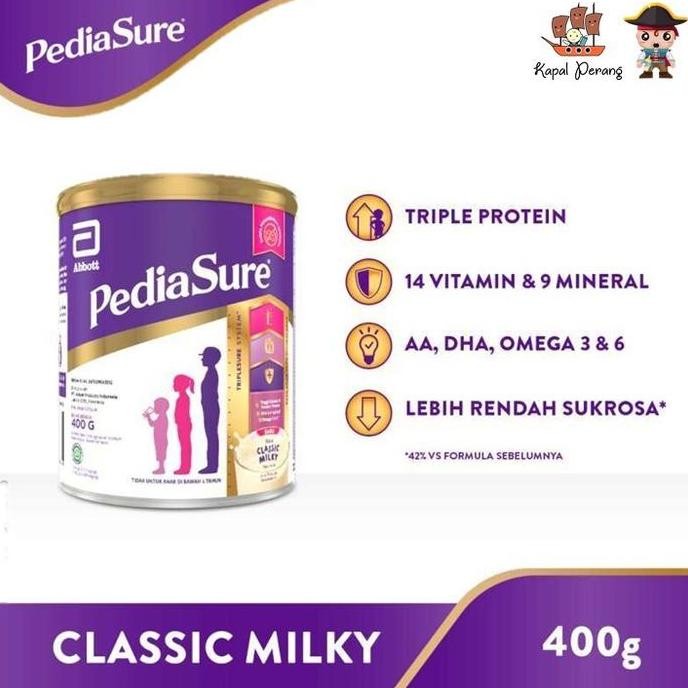 

Pediasure Classic Milky 400 Gram