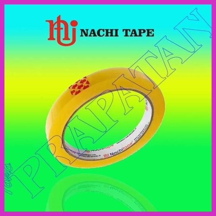 

( SEKOLAH / LUKIS ) READY SELOTIP / ISOLASI / STATIONERY TAPE NACHI 12MM X 72 YARD (SENI / MENGGAMBAR / ART / KERAJINAN ) PRIVASI AMAN