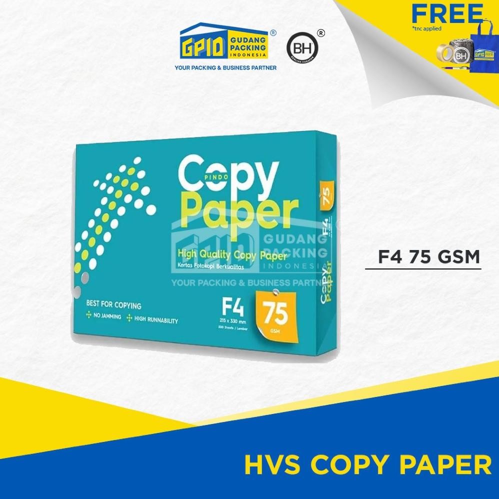 

JH8 COPY PAPER - Kertas HVS (A4 / F4) 75 Gsm