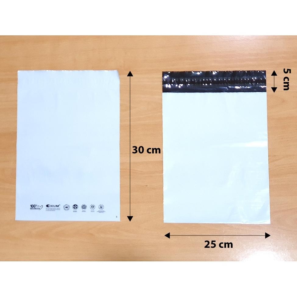 

JH8 Polymailer ramah lingkungan 17x30 - Putih premium (isi +/- 100 pcs)