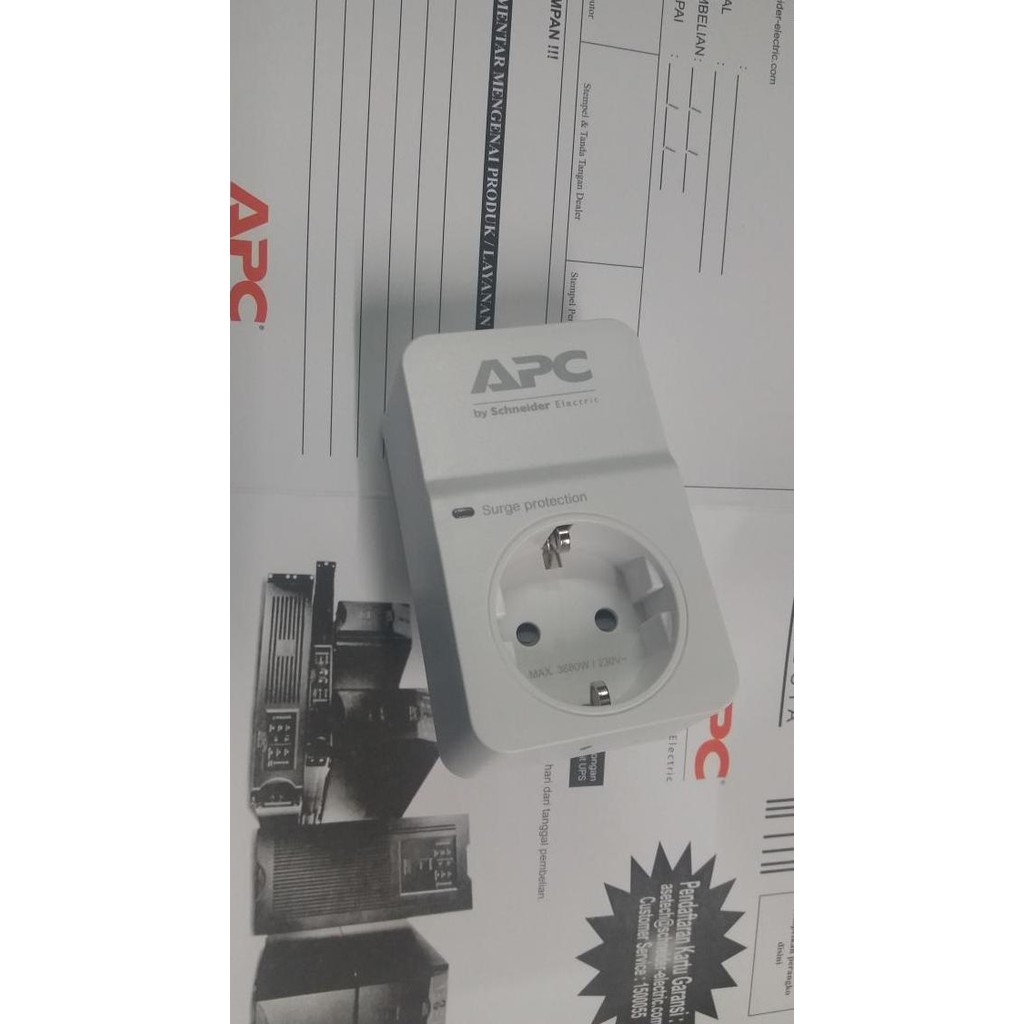 Apc Surge Protector Pm1Wgr / Pm1W-Gr Colokan Anti Petir