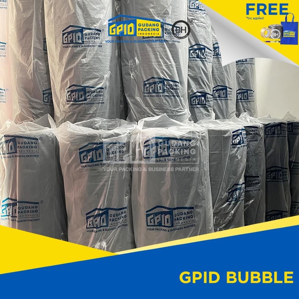 

JH8 (GOSEND/GRAB) GPID - Bubble Wrap Hitam/ Putih 125cm x 50 m