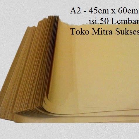 

JH8 50 Lembar Kertas Samson Kraft 80gram A2 - 45cm x 60cm