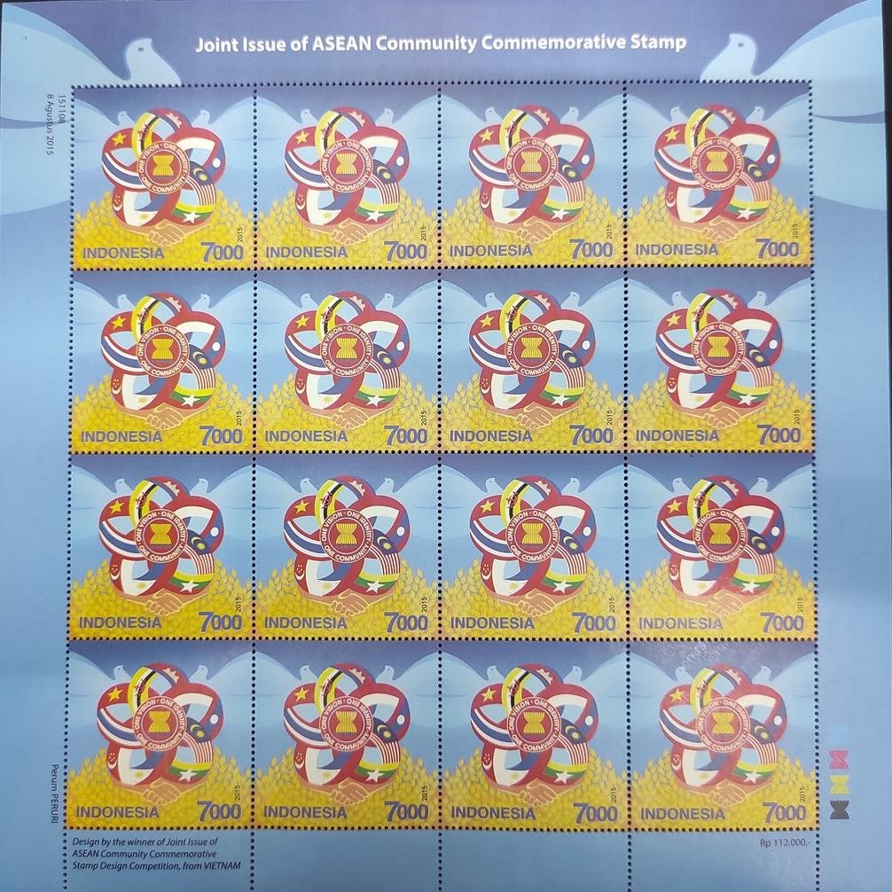

JH8 PERANGKO (LEMBARAN/FULL SHEET) RP 7.000,-