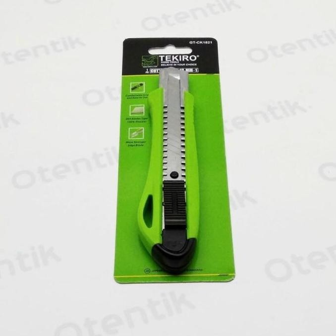 

ready !!! TEKIRO PISAU CUTER BESAR 18 MM - CUTTER KNIFE 18MM - KATER - CUTER