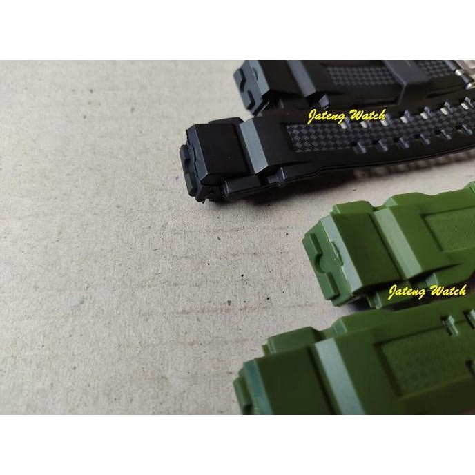 new  Tali/Strap Rubber Kompatibel Jam Tangan Eiger N829 Leschaux 4.0 M1131