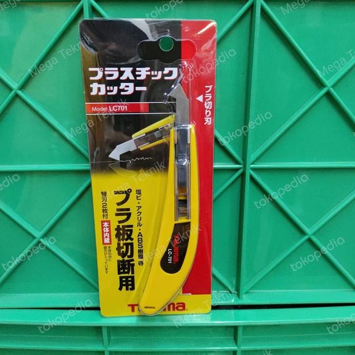 

ready !!! Tajima Pisau Plastic Acrylic Cutter LC-701 LC701 / Isi Refill LCB-70A